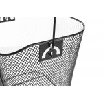 Košík na riadidlá - klipový HT-207C - čierny